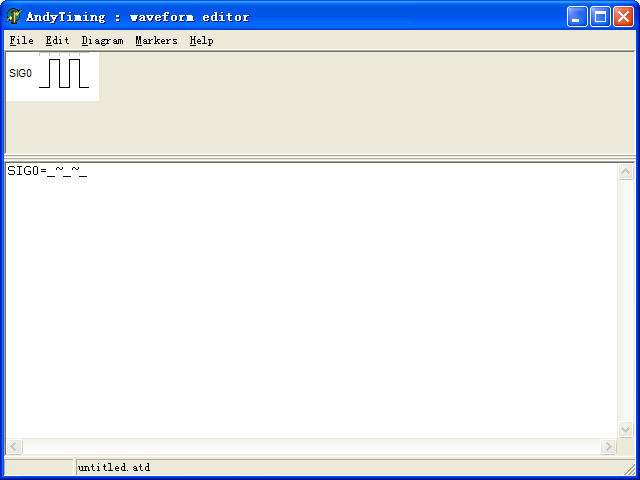 AndyTiming(画波形图工具)下载v1.0 绿色版