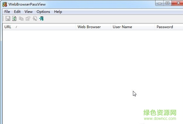 网页密码查看器webbrowserpassview下载v1.86 汉化绿色版