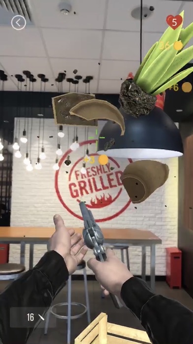 AR神枪手-虚拟现实射击瓶子射击水果