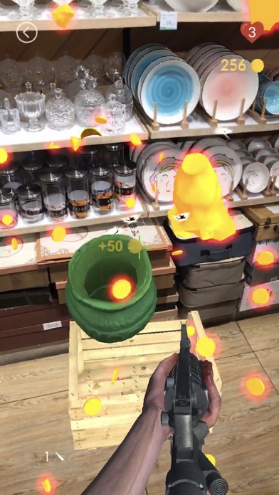 AR神枪手-虚拟现实射击瓶子射击水果