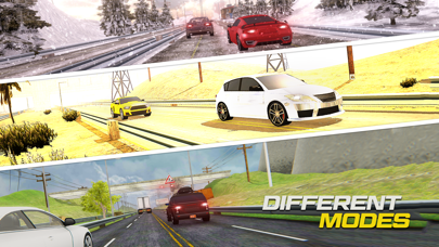 在3D的交通游览竟赛者