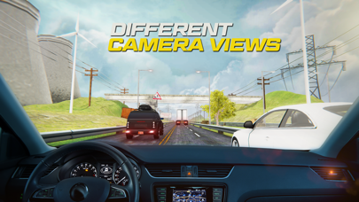 在3D的交通游览竟赛者