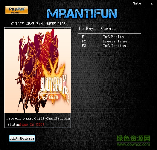 罪恶装备启示者三项修改器下载绿色版