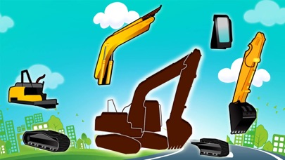 小汽车 拼图的 孩子 游戏