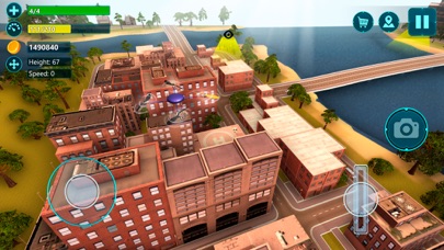 四轴飞行器无人机飞行模拟器3D