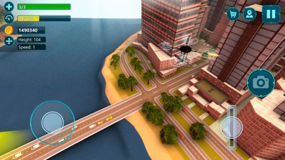 四轴飞行器无人机飞行模拟器3D