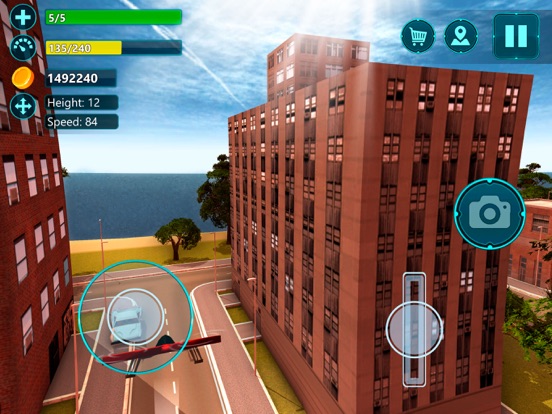 四轴飞行器无人机飞行模拟器3D