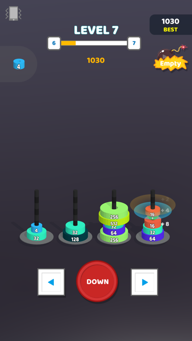 俄罗斯2048 - 彩色堆叠合并