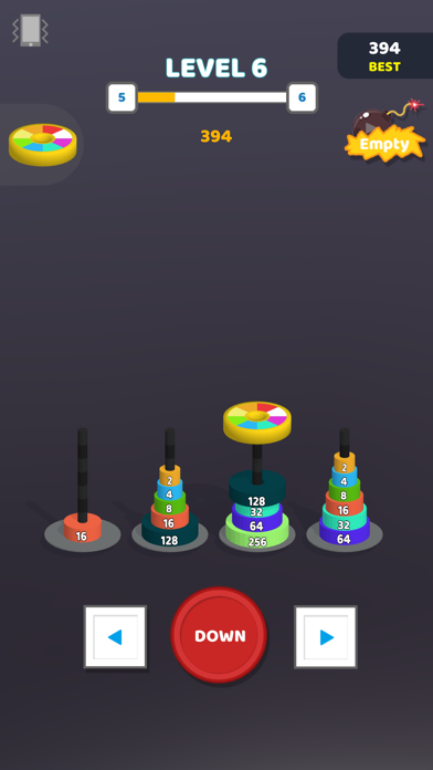 俄罗斯2048 - 彩色堆叠合并