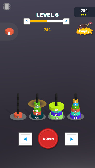 俄罗斯2048 - 彩色堆叠合并