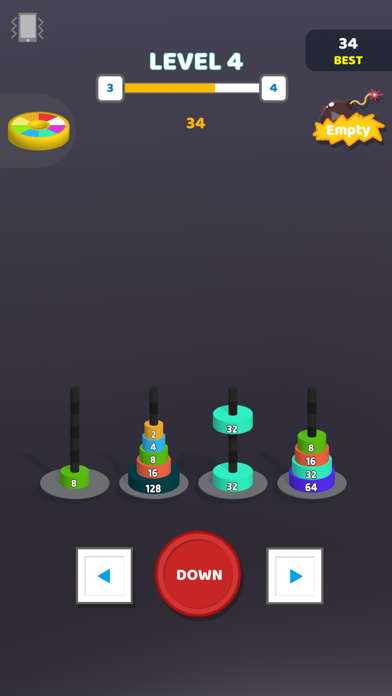 俄罗斯2048 - 彩色堆叠合并