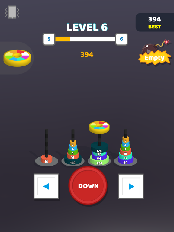 俄罗斯2048 - 彩色堆叠合并