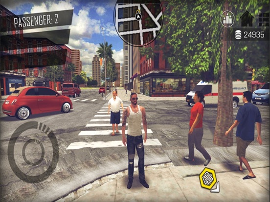 开放世界-疯狂模拟出租车 3D 最疯狂逼真的模拟游戏