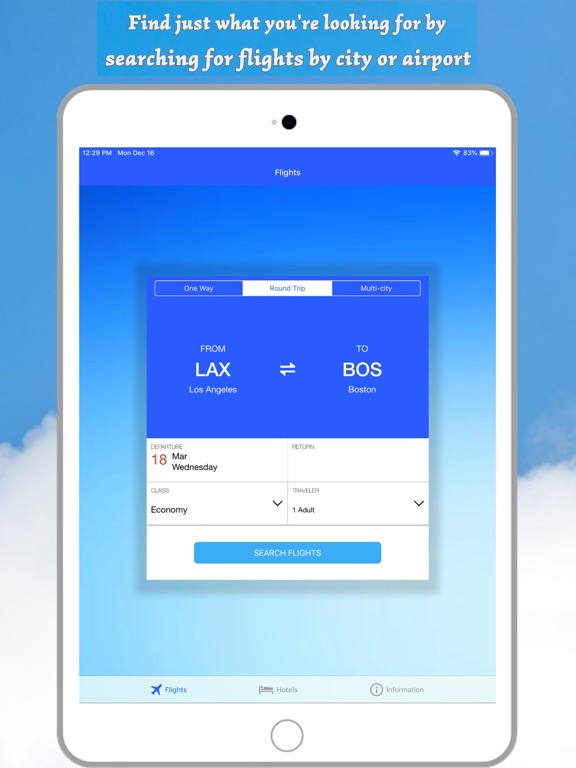 查找航空公司航班
