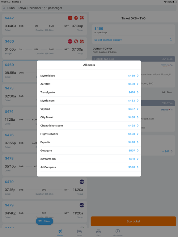 Flightsapp - 比较便宜的航班,机票,旅行机票