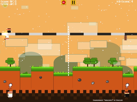 Double Smash Ninja - 2名球员