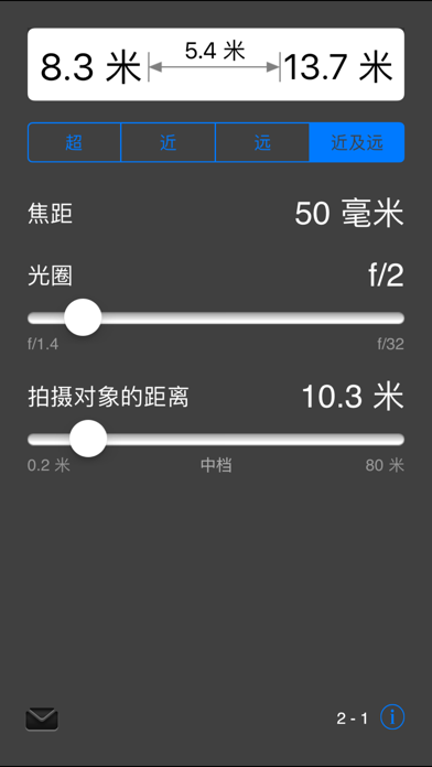 现场工具（景深，景深）(Depth of Field)