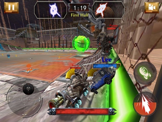 战车联盟：重装赛车上阵踢足球