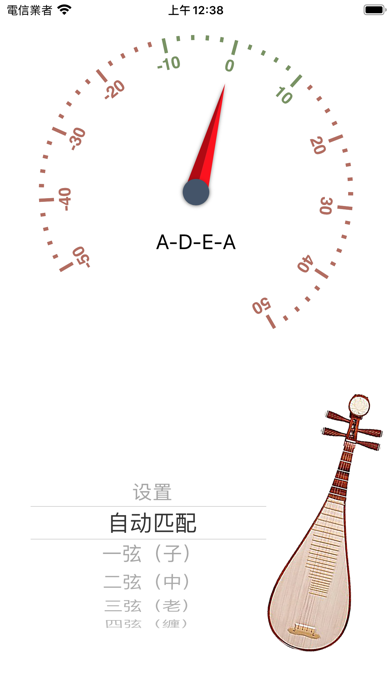 琵琶调音器 - 精确的音准测定