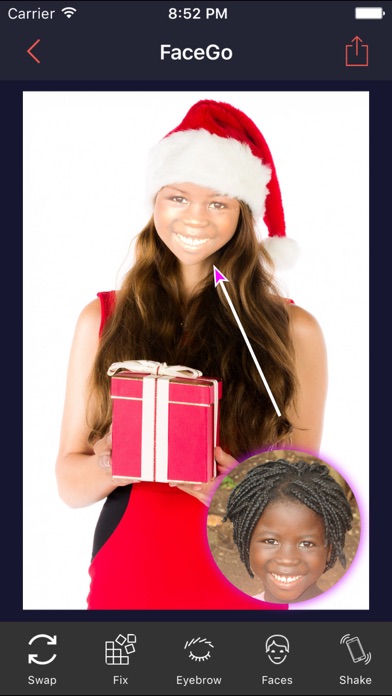 轻松换脸: 一键变身明星