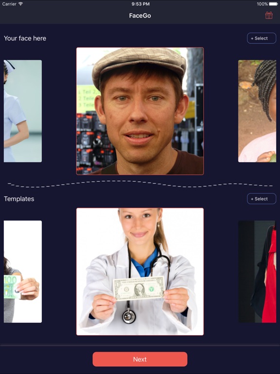 轻松换脸: 一键变身明星