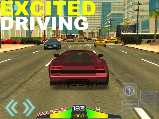 高速汽车模拟器 - 停车和交通驾驶 3D