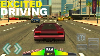 高速汽车模拟器 - 停车和交通驾驶 3D