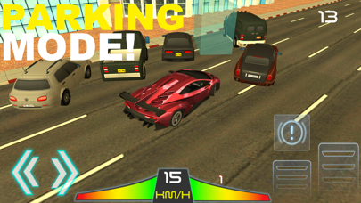高速汽车模拟器 - 停车和交通驾驶 3D