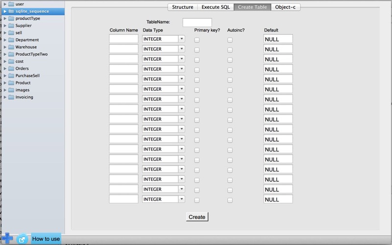 SqliteManager_代码生成器