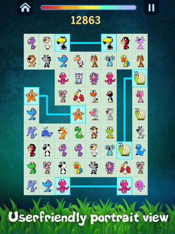 宠物连连看经典版益智爱消除单机小游戏