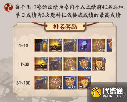 阴阳师深渊暗影活动阴阳寮排行怎么玩