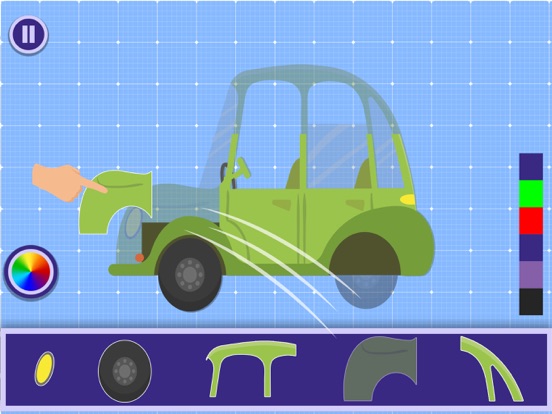 设计积木车：跳跃模拟