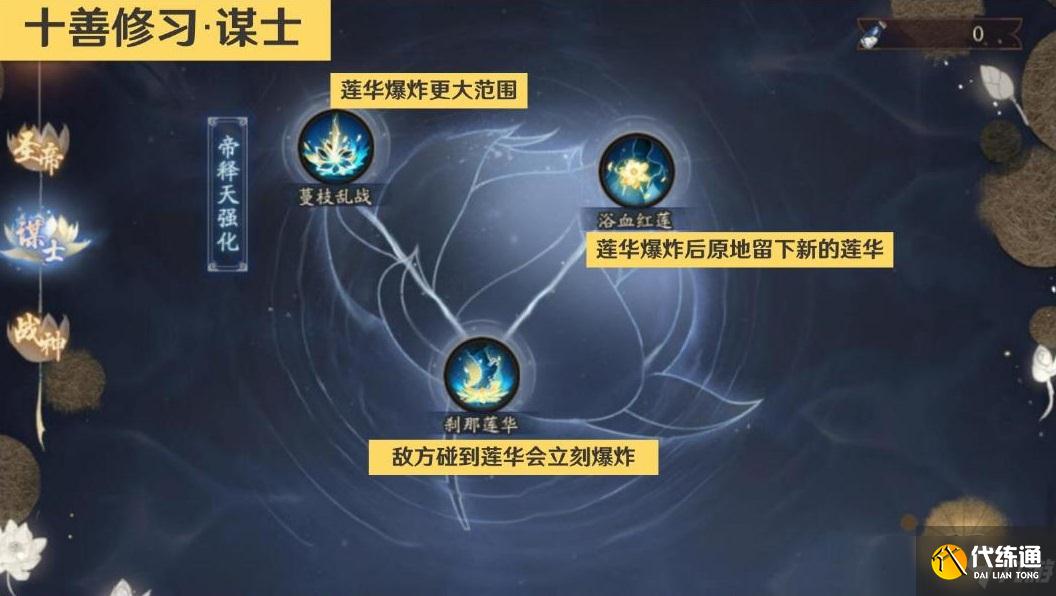 《阴阳师》红莲华冕十善修习加点推荐