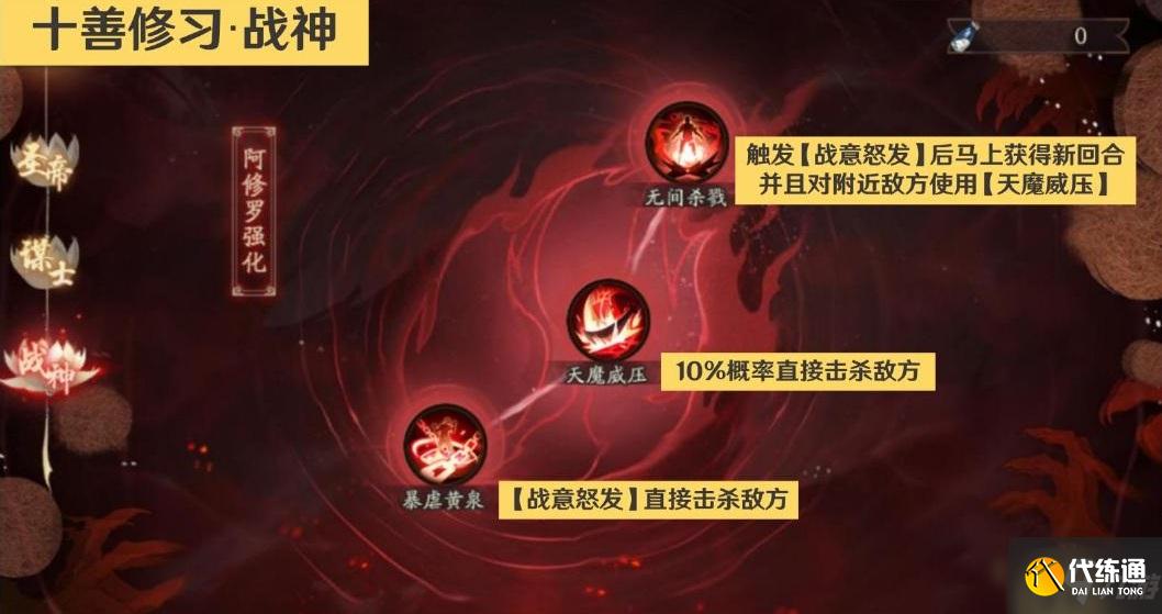 《阴阳师》红莲华冕十善修习加点推荐