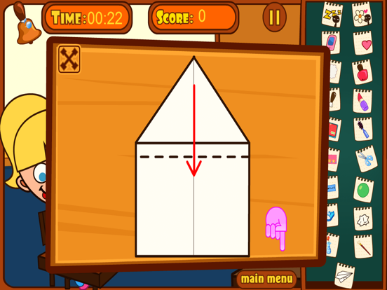 课堂上捣乱，女生游戏