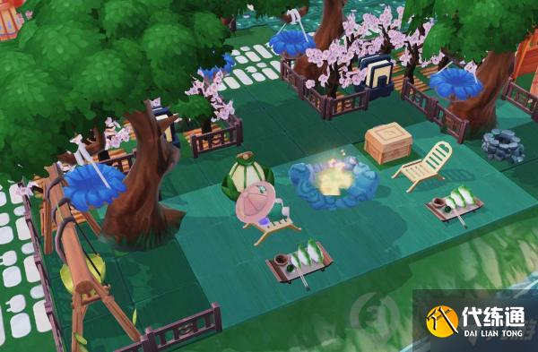 摩尔庄园手游夏日家园怎么装饰