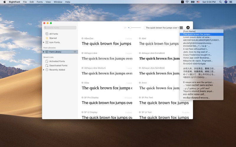 RightFont_字体管理神器