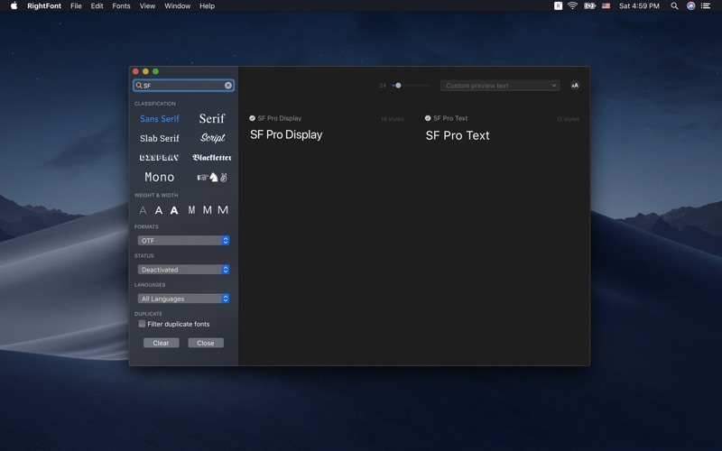 RightFont_字体管理神器