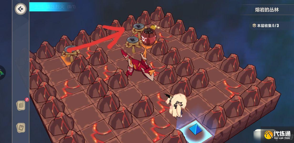 崩坏3熔岩的丛林第三层全收集攻略
