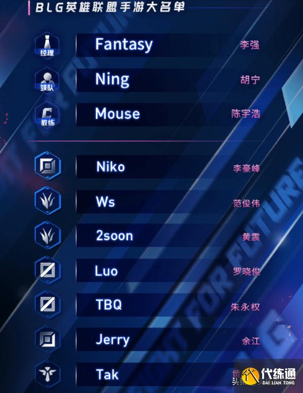 LPL多位老将官宣复出！LOL手游赛事阵容发布：阿光、TBQ重返赛场