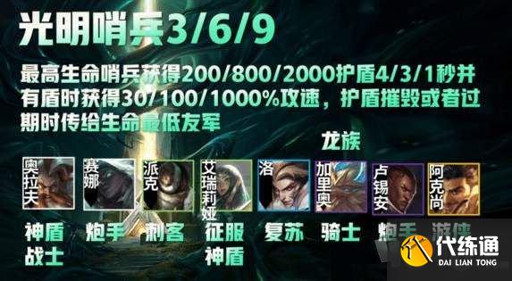 云顶之弈光明哨兵装备怎么转职