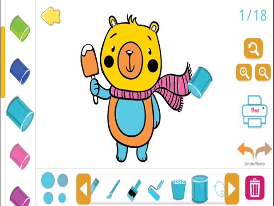 数字涂色 - 填色涂鸦绘画画图游戏