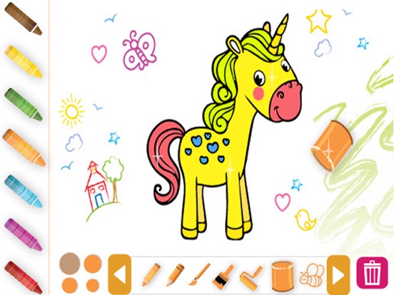 数字涂色 - 填色涂鸦绘画画图游戏