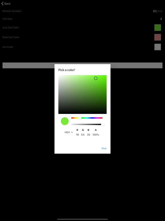 兰顿蚂蚁_细胞自动机