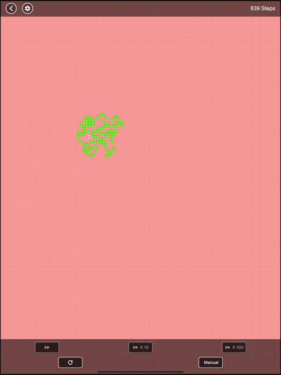 兰顿蚂蚁_细胞自动机