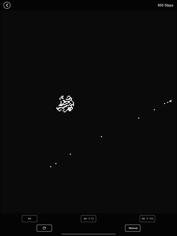 兰顿蚂蚁_细胞自动机