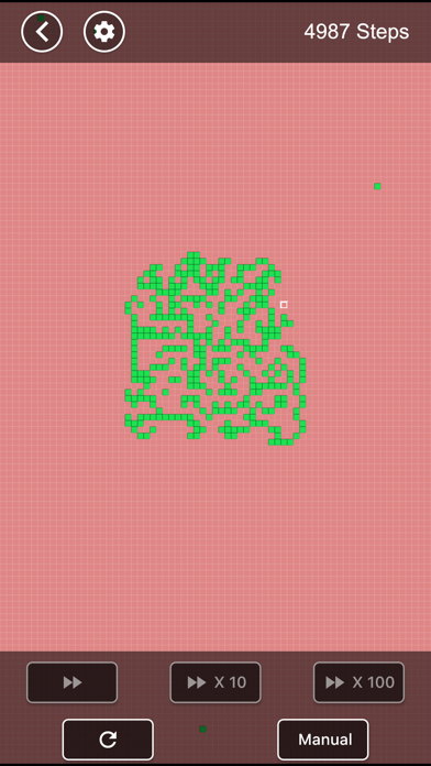 兰顿蚂蚁_细胞自动机