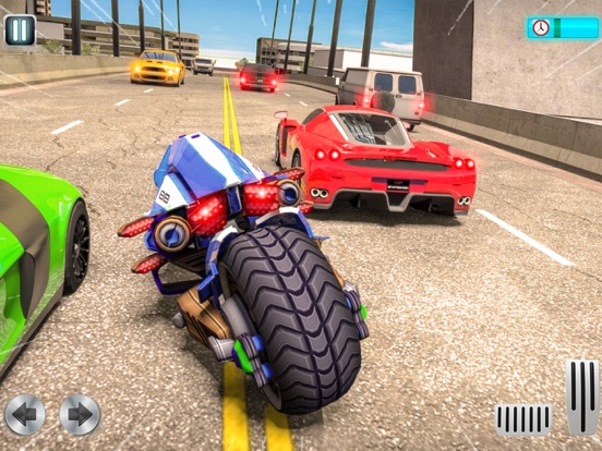 飞行机器人战争：Tron自行车3D