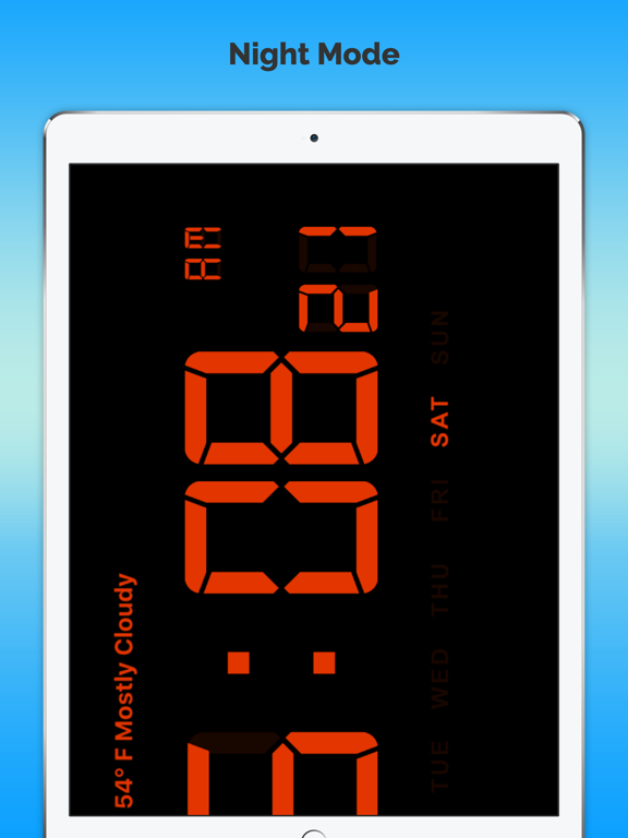 数字时钟天气预报