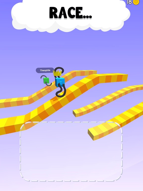 画个腿快跑！- Draw Climber